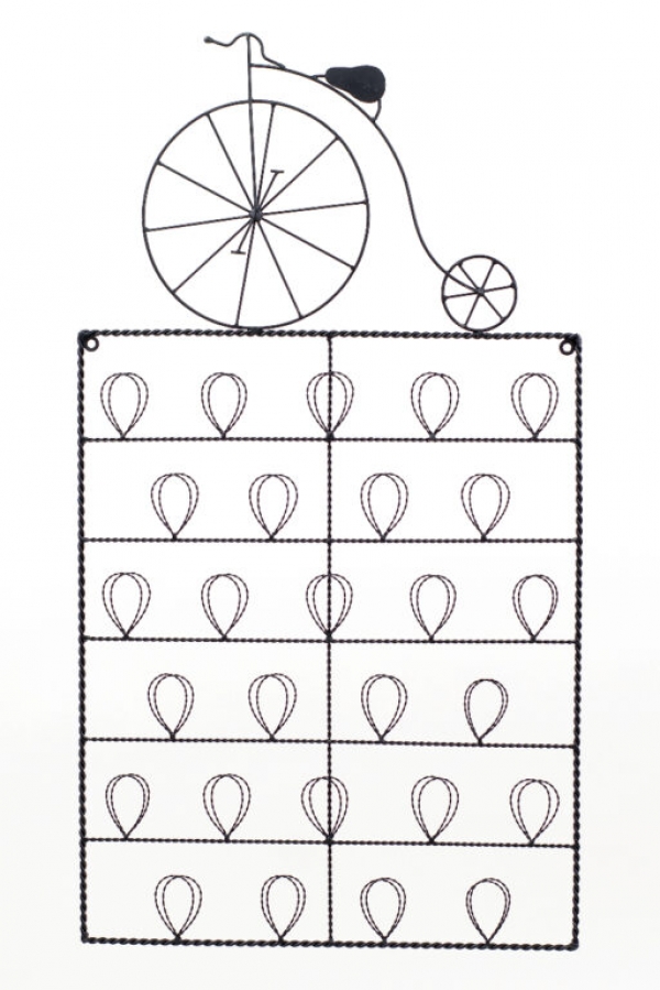 Drôtená nástenka na odkazy 72x40cm