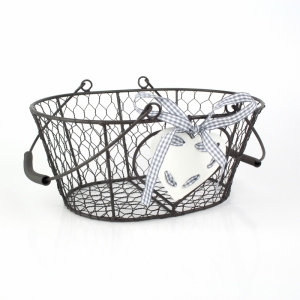 Drôtený košík - sada 3ks 32/29 / 26cm