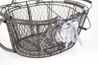 Drôtený košík - sada 3ks 32/29 / 26cm