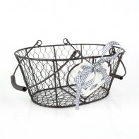 Drôtený košík - sada 3ks 32/29 / 26cm