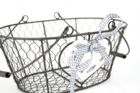 Drôtený košík - sada 3ks 32/29 / 26cm