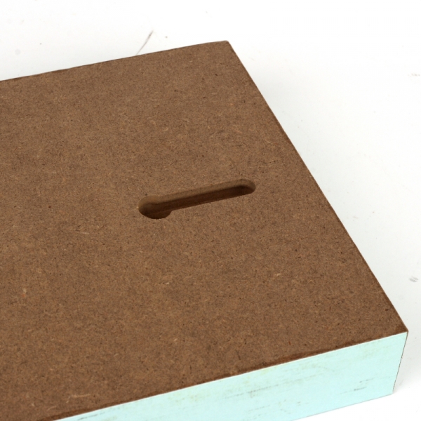 Drevená ceduľa do detskej izby s kruhom Love 12x16cm