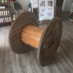 Dřevěná cívka průměr 91cm - BAZAR