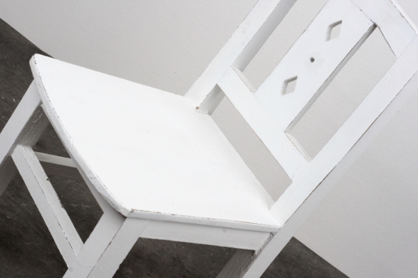 Drevená dekoračné stolička 50cm