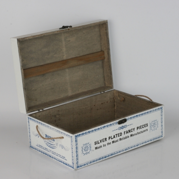 Drevená krabica na príbory 30x20x12cm