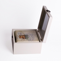 Drevená krabička/šperkovnice Lavender sada 3ks