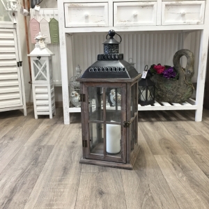 Drevená lucerna stredná 58cm