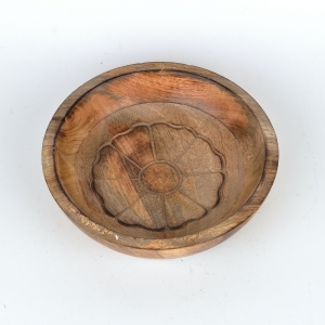 Drevená miska 20 x 5 cm z mangového dreva