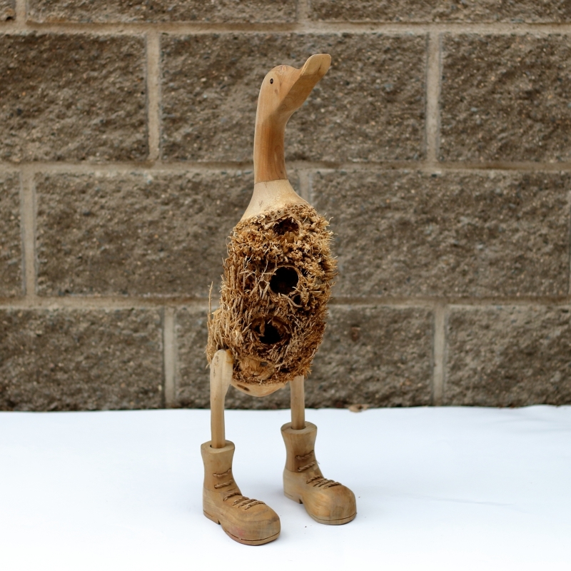 Drevená socha kačky 60cm