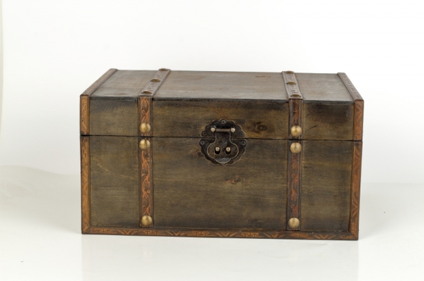 Drevená truhla 35x27x18,5cm