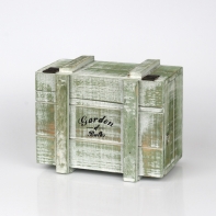 Drevená truhla na kvety 20x14,5x11cm