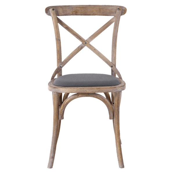 Drevená stolička s polstrovaním 45x50x90cm