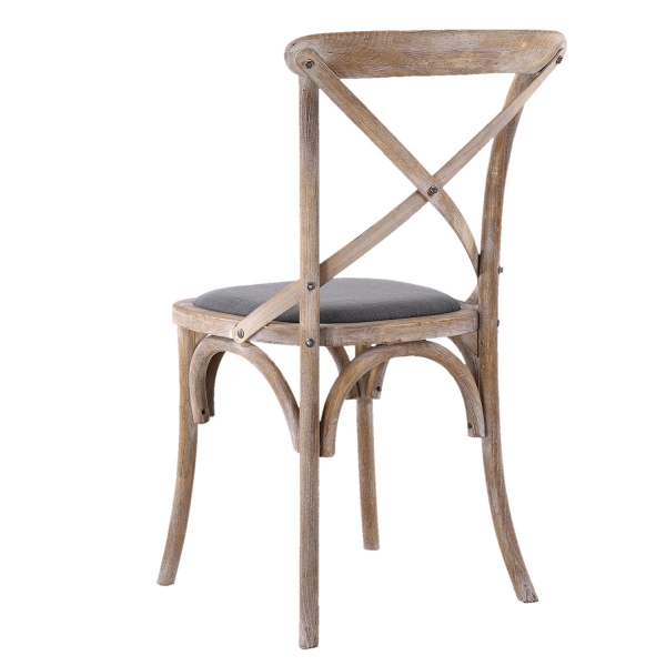 Drevená stolička s polstrovaním 45x50x90cm