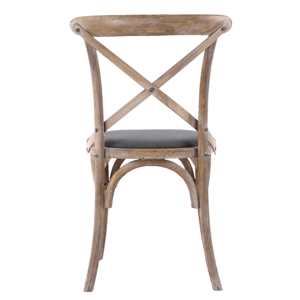 Drevená stolička s polstrovaním 45x50x90cm