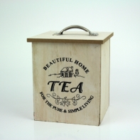 Drevené dózy na čaj a kávu Beautiful home