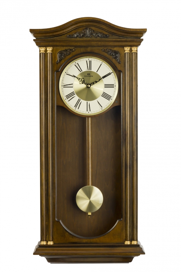 Drevené hodiny s kyvadlom 34x12x72cm