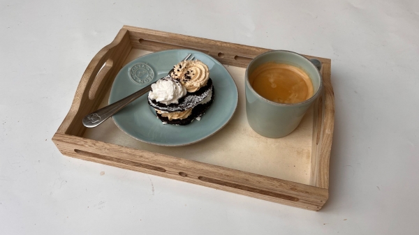 Drevené podnos - tácky 2 ks 3,5 x 31,5 x 23 cm