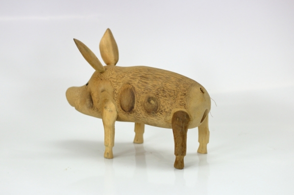 Drevené sochy do záhrady 26cm