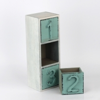 Drevené šuplíčky na drobnosti 31x12x10cm