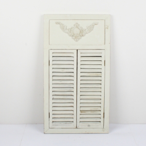 Drevené zrkadlo so starou okenicou 42x75x3cm