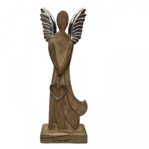 Drevený anjel Michael 36 cm