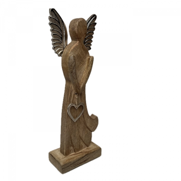 Drevený anjel Michael 36 cm
