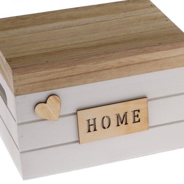 Drevený box - sada 2 kusov