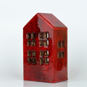 Dřevěný domeček 13 x  22 x 5 cm