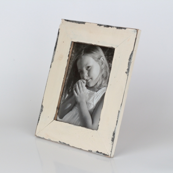 Drevený fotorám starobylý vzhľad 20,5x26cm