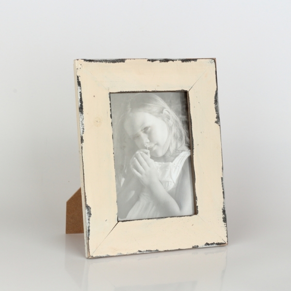 Drevený fotorám starobylý vzhľad 20,5x26cm