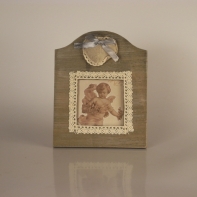 Drevený fotorámček Vintage 20x16cm