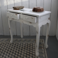 Drevený konzolový stôl v romantickom štýle 72x70,5x35,5 cm