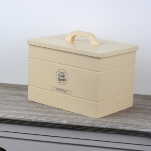 Drevený krémový chlebník Pride of Place 31x21x22,5cm