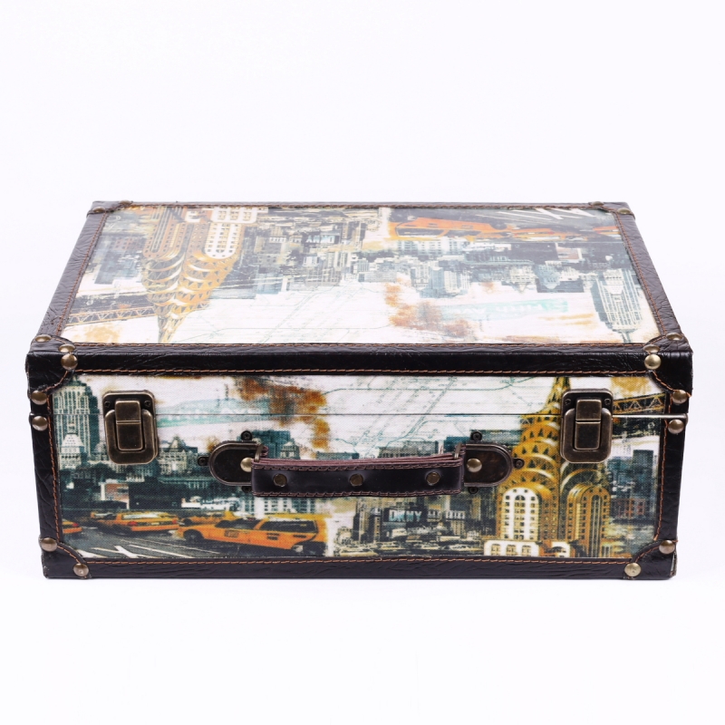 Drevený kufrík Taxi sada 2 ks 41/37 cm