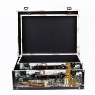 Drevený kufrík Taxi sada 2 ks 41/37 cm