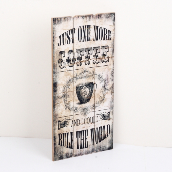 Drevený obraz COFFEE 30x60cm