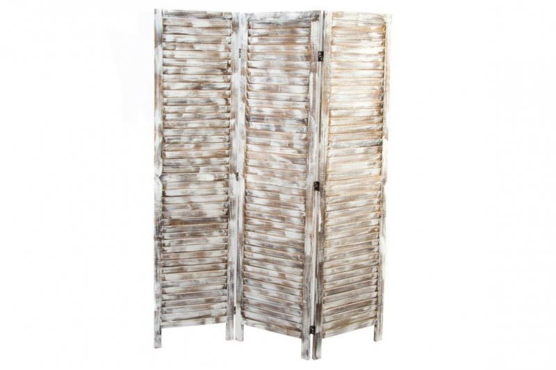 Drevený paravan s patinou 170x120cm