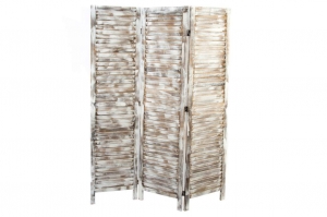 Dřevěný paravan s patinou 170x120cm