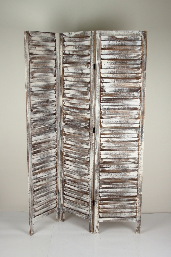 Drevený paravan s patinou 170x120cm