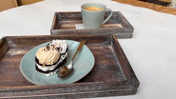 Drevený podnos sada 2 kusov 3,5 x 30 x 18 cm