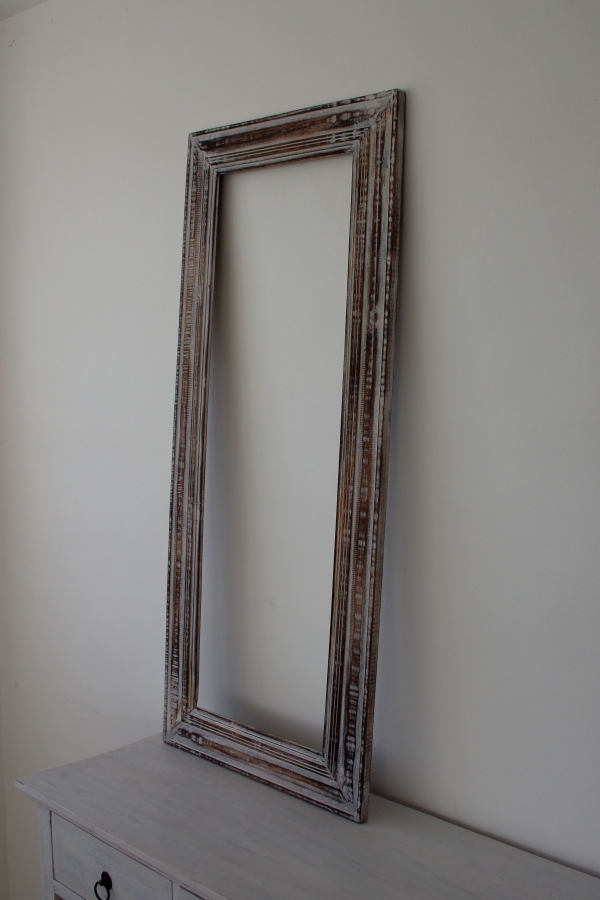 Drevený rám a patinou 50x115cm