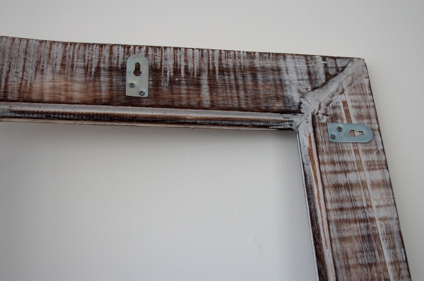 Drevený rám a patinou 50x115cm