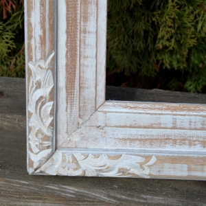 Drevený rám na zrkadlo svetlý 75x160cm