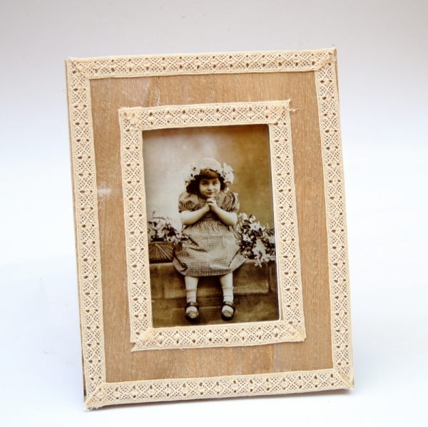 Drevený rámik na fotky 19,5x24,5cm