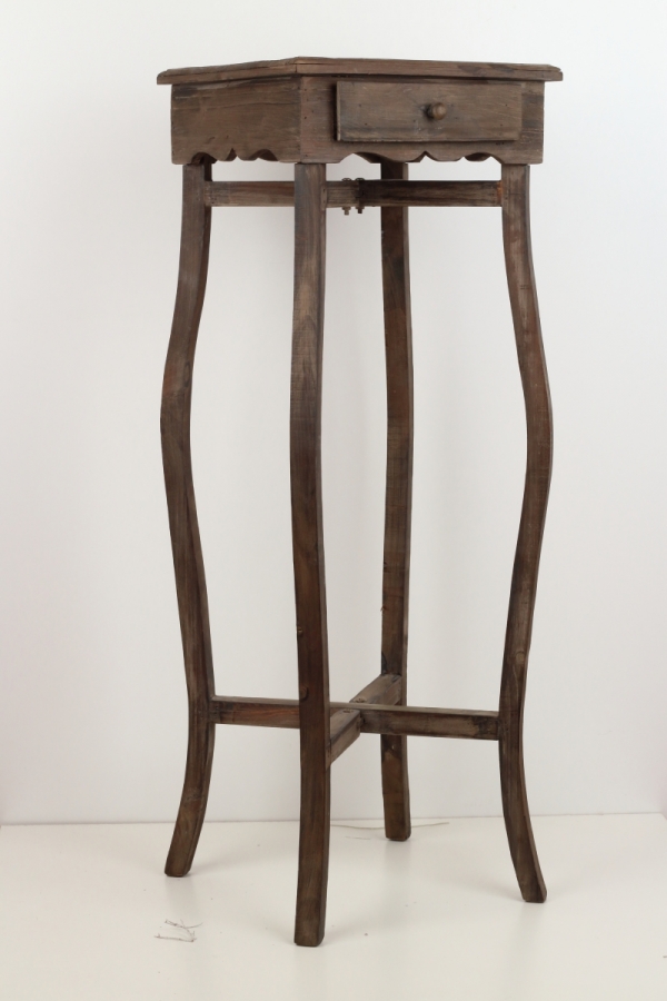 Drevený stojan na kvety s zásuvkou 36 × 100 × 36cm