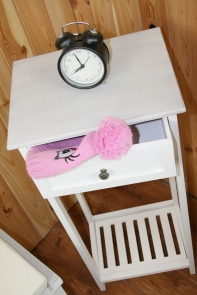 Drevený stolík na kvety 35 x 27 x 79cm