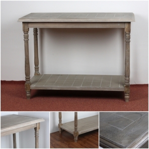 Drevený stôl / ostrovček antik 122,5 x 60,5x90cm