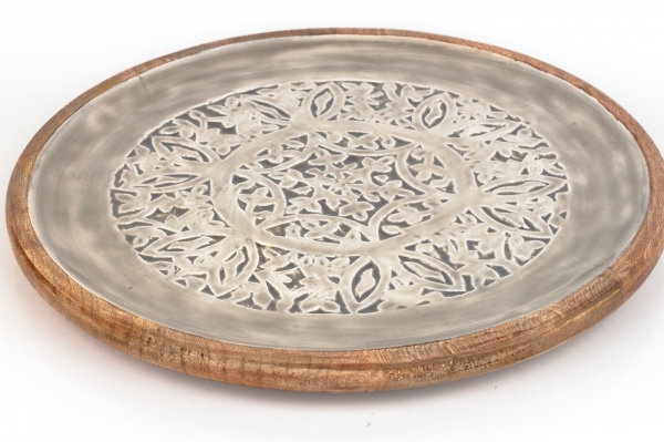 Drevená tácka gravírovaná 30cm