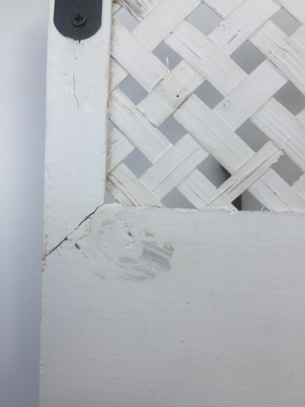 Dřevěný věšák 60x18cm - vyřazeno