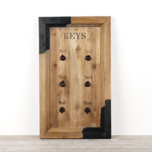 Drevený vešiak na kľúče 53x31cm